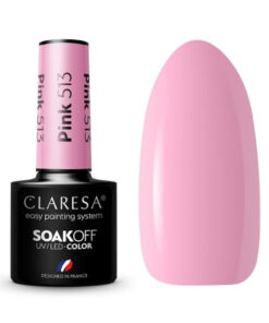 CLARESA Lakier hybrydowy PINK 513 -5g