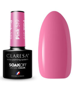 CLARESA Lakier hybrydowy PINK 519 -5g