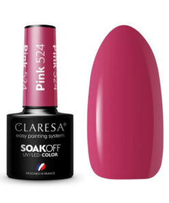 CLARESA Lakier hybrydowy PINK 524 -5g