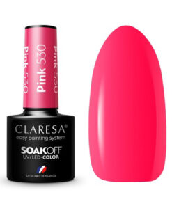 CLARESA Lakier hybrydowy PINK 530 -5g