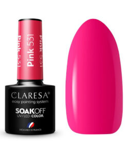 CLARESA Lakier hybrydowy PINK 531 -5g