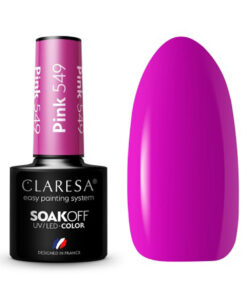 CLARESA Lakier hybrydowy PINK 549 -5g