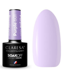 CLARESA Lakier hybrydowy PURPLE 601 -5g