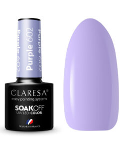 CLARESA Lakier hybrydowy PURPLE 602 -5g