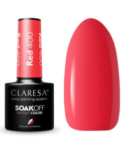 CLARESA Lakier hybrydowy RED 400 -5g