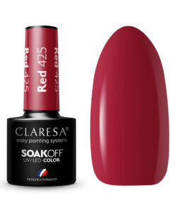 CLARESA Lakier hybrydowy RED 425 -5g