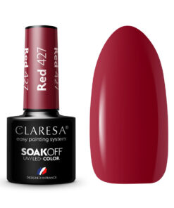 CLARESA Lakier hybrydowy RED 427 -5g