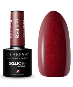 CLARESA Lakier hybrydowy RED 439 -5g