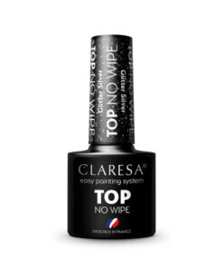 CLARESA Top No Wipe 5g Glitter Silver