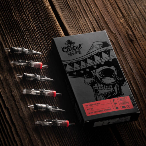 Cartridge do tatuażu El Cartel V2 0.25 11RL Liner 10 szt.