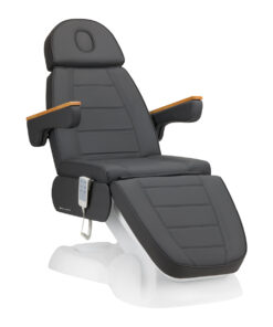 Fotel kosmetyczny elektryczny SILLON Lux 273b 3 silniki szary