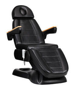 Fotel kosmetyczny elektryczny SILLON Lux 273b 3 silniki czarny