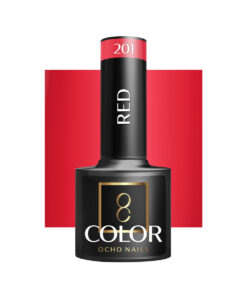 OCHO NAILS Lakier hybrydowy red 201 -5 g