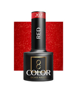 OCHO NAILS Lakier hybrydowy red 202 -5 g