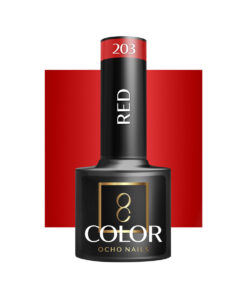 OCHO NAILS Lakier hybrydowy red 203 -5 g