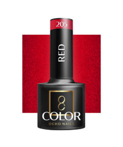 OCHO NAILS Lakier hybrydowy red 205 -5 g