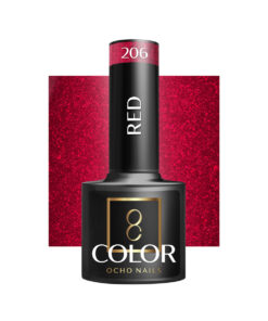 OCHO NAILS Lakier hybrydowy red 206 -5 g
