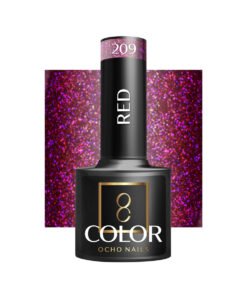 OCHO NAILS Lakier hybrydowy red 209 -5 g