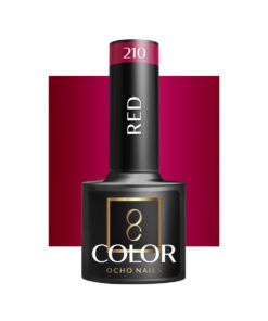 OCHO NAILS Lakier hybrydowy red 210 -5 g