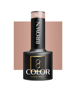 OCHO NAILS Lakier hybrydowy brown 802 -5 g