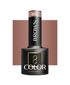 OCHO NAILS Lakier hybrydowy brown 805 -5 g