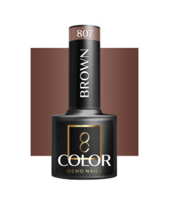 OCHO NAILS Lakier hybrydowy brown 807 -5 g