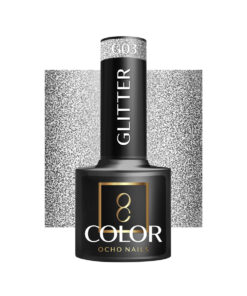 OCHO NAILS Lakier hybrydowy glitter G03 -5 g