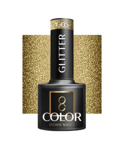 OCHO NAILS Lakier hybrydowy glitter G05 -5 g