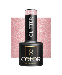 OCHO NAILS Lakier hybrydowy glitter G07 -5 g
