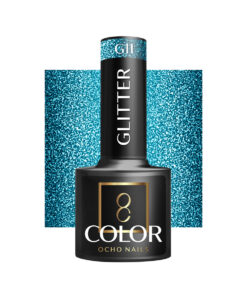 OCHO NAILS Lakier hybrydowy glitter G11 -5 g