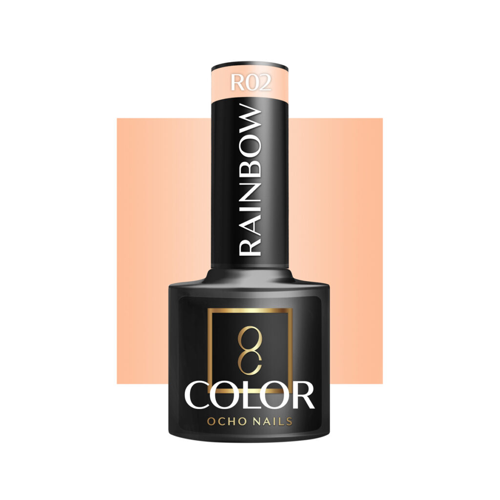 OCHO NAILS Lakier hybrydowy rainbow R02 -5 g