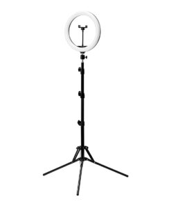 GLOW lampa pierścieniowa ring 10"" bsc ze statywem 10W