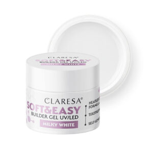 Claresa żel budujący Soft&Easy gel milky white 45g