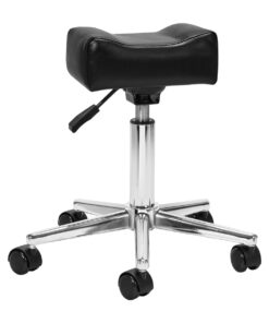 Podnóżek mobilny Sillon Bell do pedicure czarny