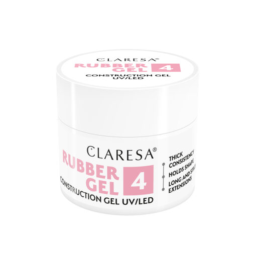 Claresa Żel budujący Rubber żel 4 -12g