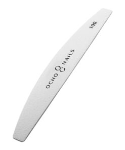 Ocho Nails papierki wymienne do pilnika półksiężyc metal. 100 10 szt.
