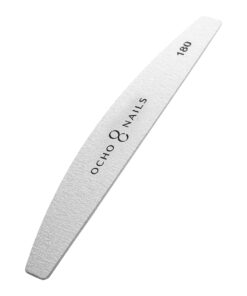 Ocho Nails papierki wymienne do pilnika półksiężyc metal. 180 10 szt.