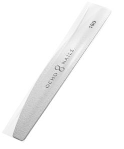 Ocho Nails pilnik półksiężyc slim 100/180 1 szt. safe pack