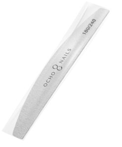 Ocho Nails pilnik półksiężyc slim 180/240 1 szt. safe pack