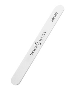 Ocho Nails pilnik prosty 80/100 10 szt.