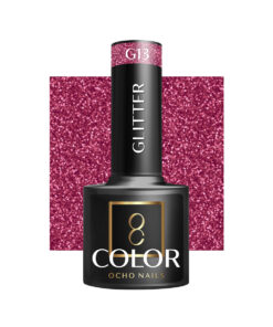 OCHO NAILS Lakier hybrydowy glitter G12 -5 g