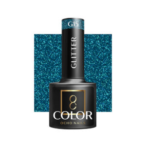 OCHO NAILS Lakier hybrydowy glitter G15 -5 g
