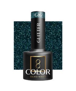 OCHO NAILS Lakier hybrydowy glitter G16 -5 g