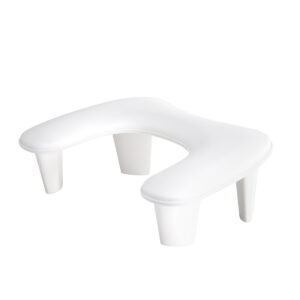 Podpórka MOMO do manicure Croissant biała