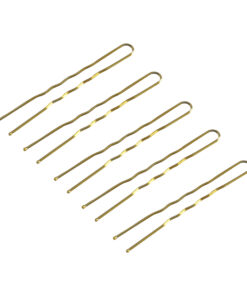 Kokówki fryzjerskie do włosów E-57 120 szt. 5,6 cm złote