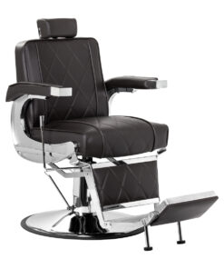 Hair System fotel barberski BM88066 brązowy