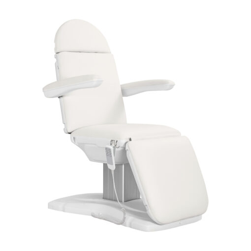 Elektryczny fotel kosmetyczny SILLON Eclipse 3 siln. biały