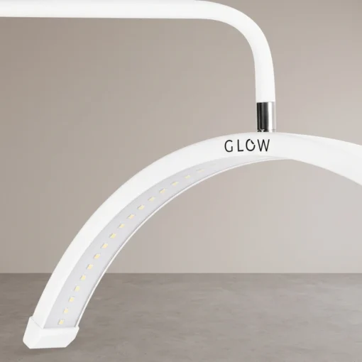 Lampa zabiegowa do rzęs, biała – bezcieniowa lampa LED do stylizacji rzęs i makijażu