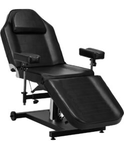 Fotel hydrauliczny do tatuażu Pro Ink 322F czarny