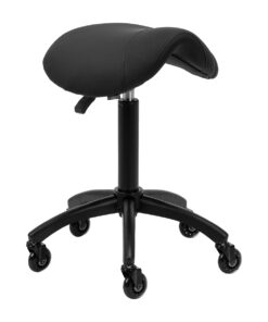 Gabbiano taboret fryzjerski D032 czarny